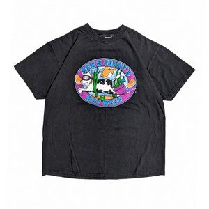 Vintage 90s Ben & Jerry's Key West Graphic Oneita Power T Tee